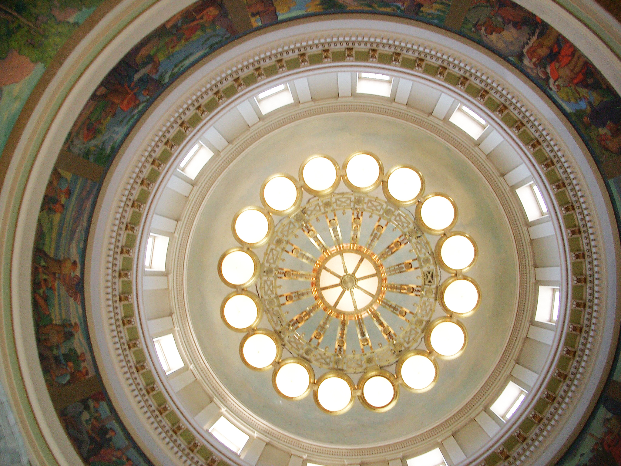 Salt Lake City Utah Capitol Building Ceiling