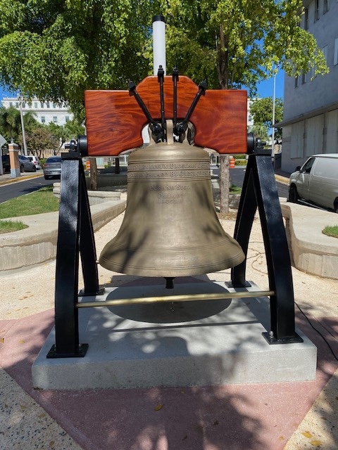 Puerto Rico Liberty Bell replica