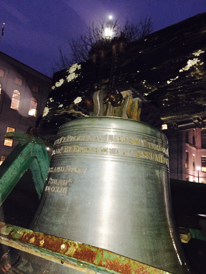 Maine Liberty Bell replica