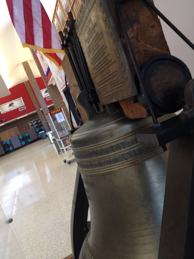 North Dakota Liberty Bell replica