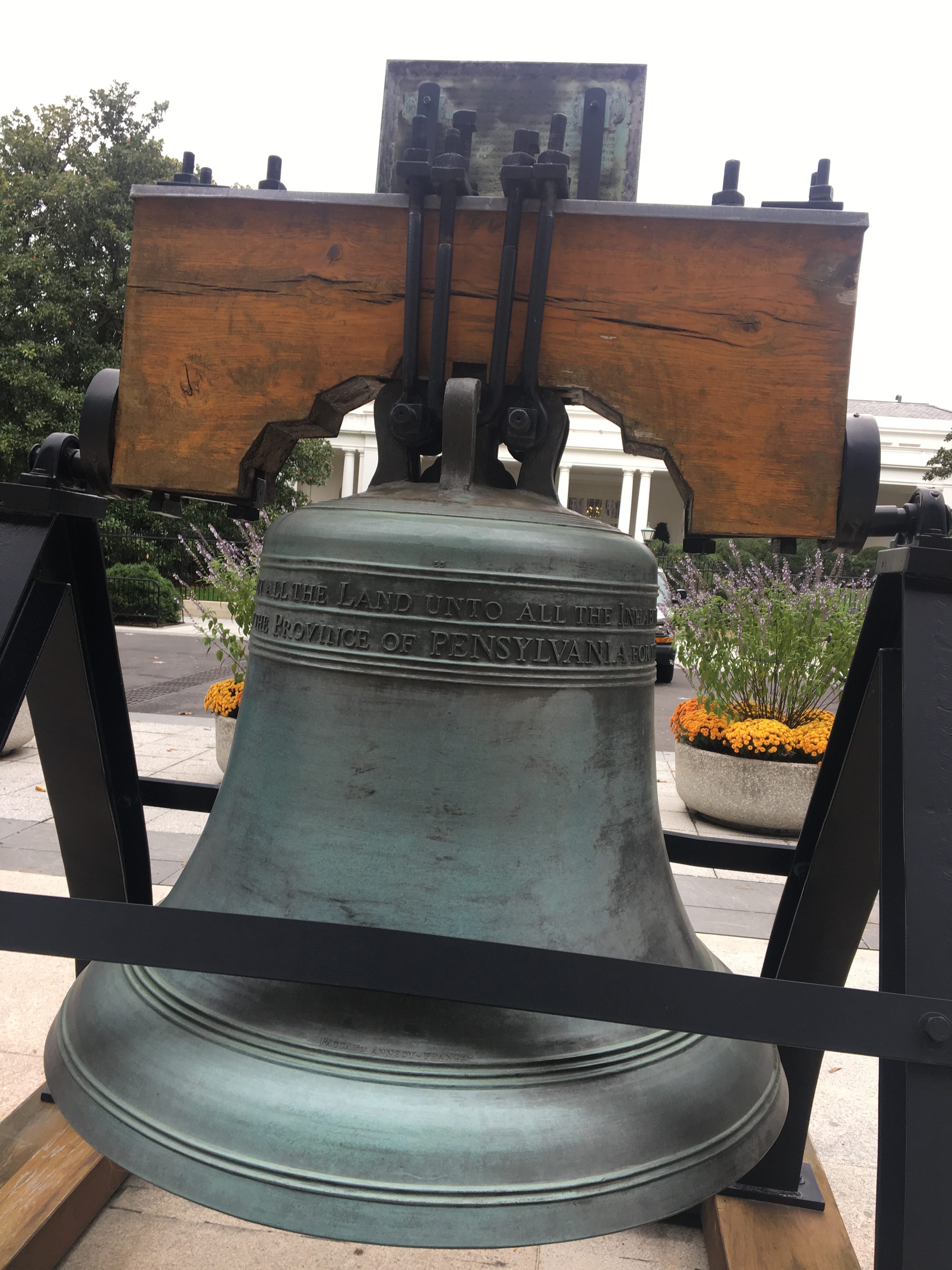 Washington D.C. Treasury Building Liberty Bell replica #55