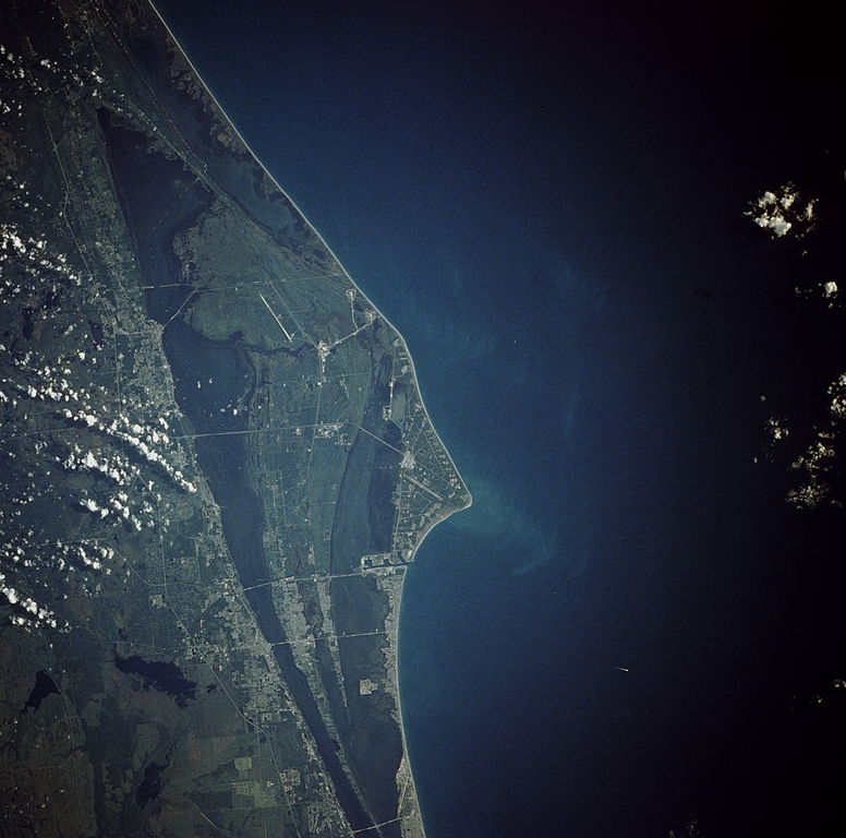 Cape Canaveral from space