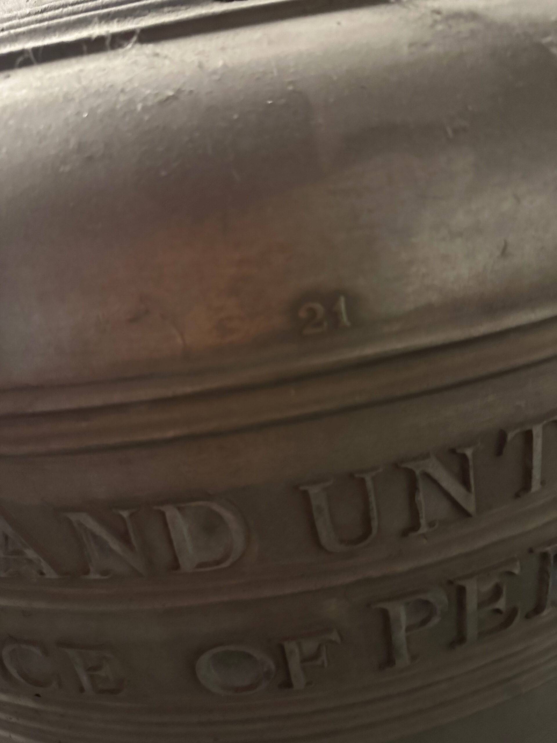 Kansas Liberty Bell replica serial number