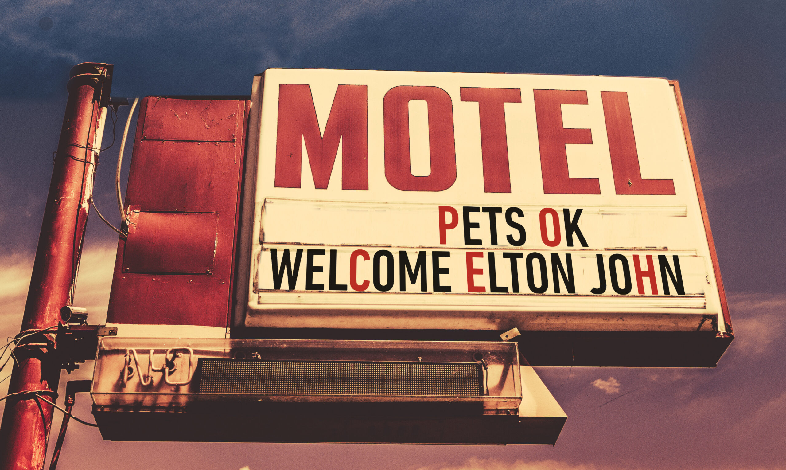 Pets OK, Welcome Elton John, Laramie Wyoming